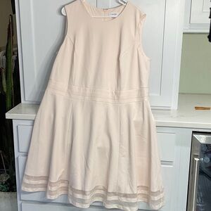 Calvin Klein Light Pink Sleeveless Dress
